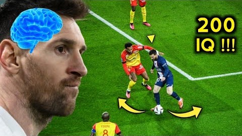 هوش بالای لیونل مسی در مستطیل سبز!