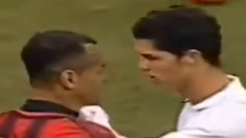 جدال نوستالژی بین کریستیانو رونالدو و کافو برزیلی در تیم های میلان و منچستر یونایتد