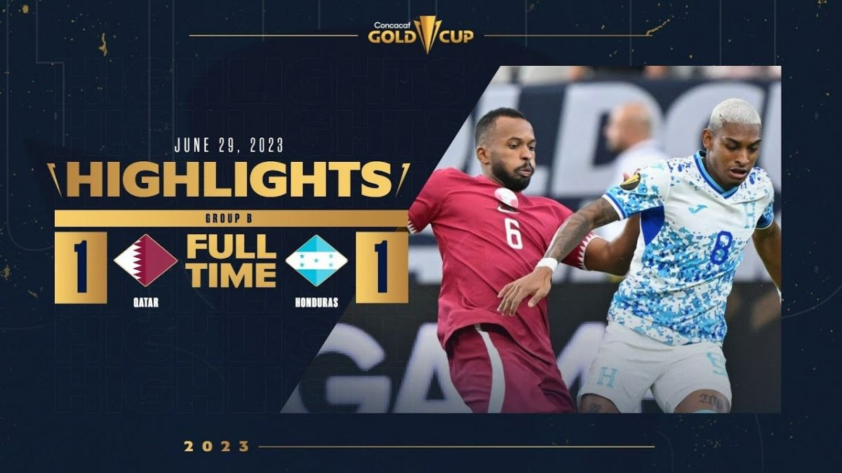 خلاصه بازی قطر 1-1 هندوراس (جام طلایی کونکاکاف 2023)