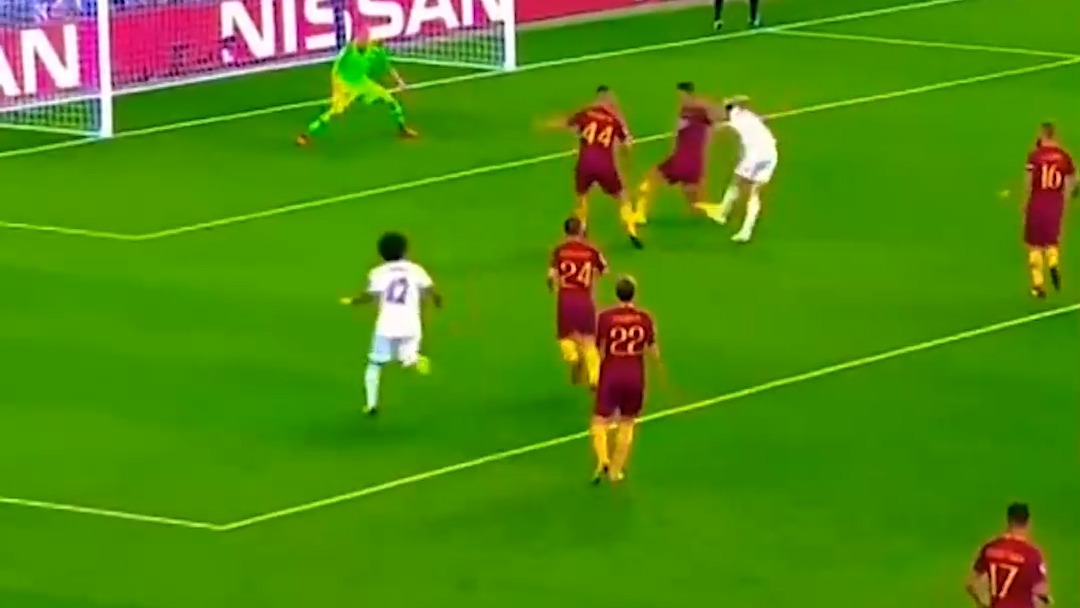 بازی خاطره انگیز بین تیم های رئال مادرید و آ اس رم