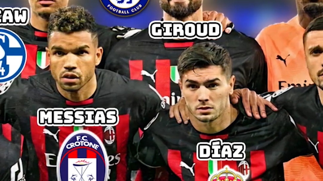 بازیکنانی که از تیم های دیگر به تیم میلان آمده اند