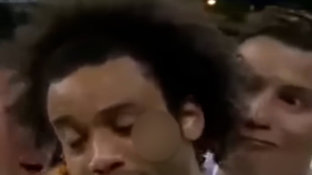 شیطنت های کریستیانو رونالدو بر روی مارسلو زمانی که در تیم پر طرفدار رئال مادرید بودند