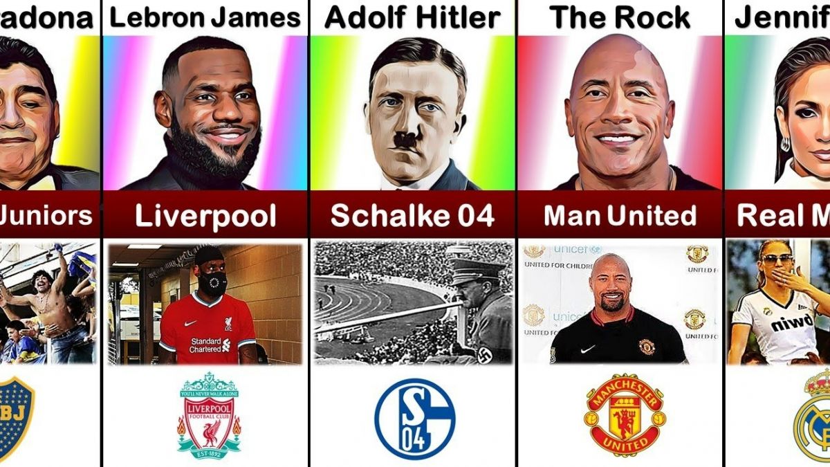 سلبریتی ها و افراد سرشناس هوادار چه تیمی هستند؟