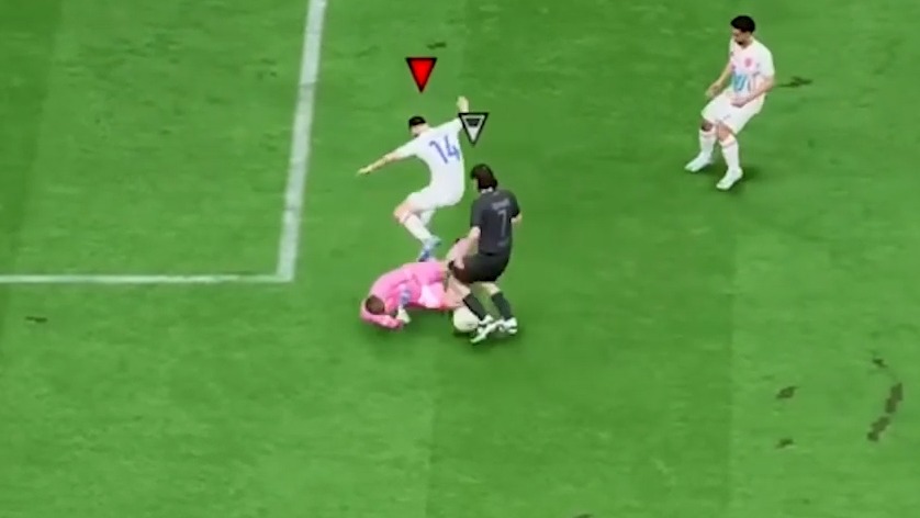 حرکات تکنیکی در بازی فیفا 23 پلی استیشن که به ثمر نرسیدند