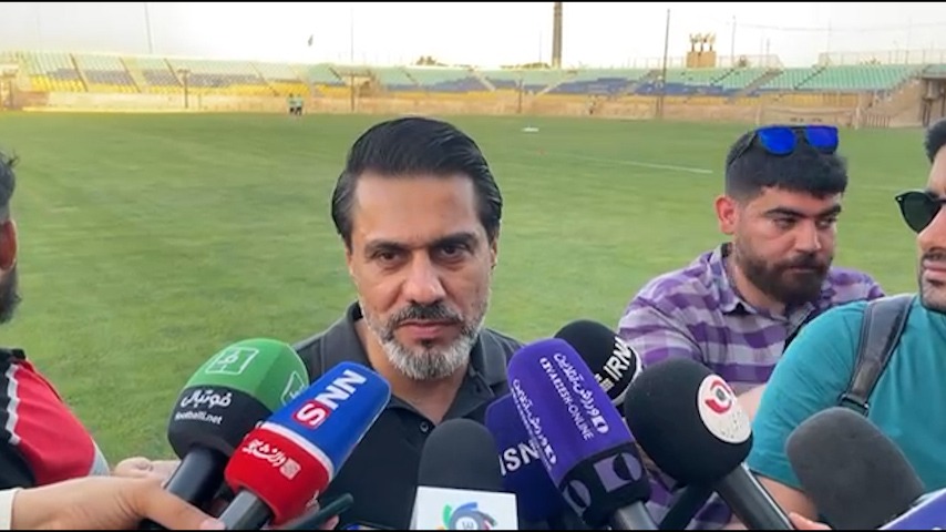 اختصاصی/ گفت و گوی خبرنگاران با افشین پیروانی سرپرست پرسپولیس