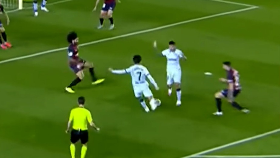 گل زیبای فیلیکس در لالیگا اسپلنیا