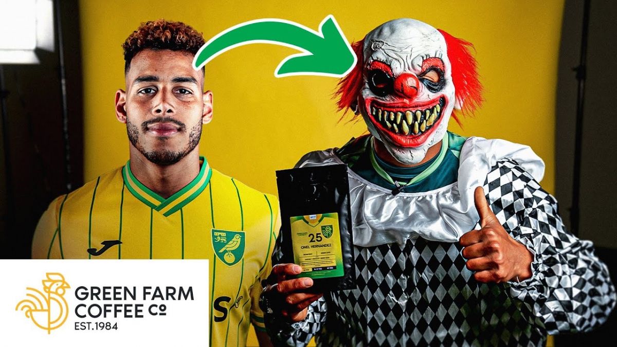 شوخی جالب و ترسناک باشگاه نوریچ به مناسبت هالووین