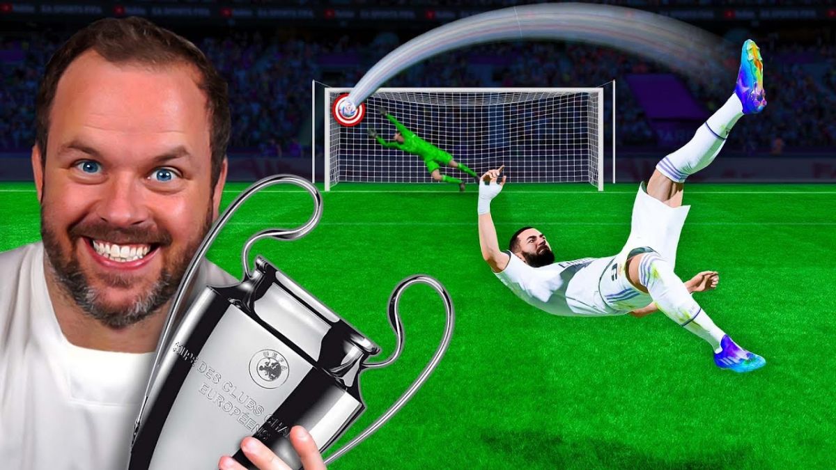 فقط با گل آکروباتیک میشه قهرمان اروپا شد؟ چالش جذاب فیفا