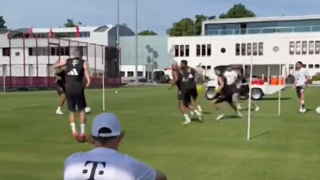 ویدیویی از تمرینات تیم بایرن مونیخ آلمان