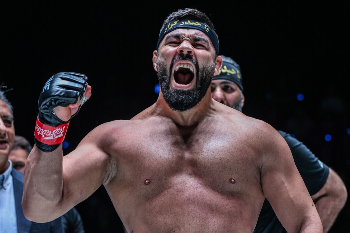 علیاکبری: لذت بخشترین کارم در MMA بستن سربند «حیدر کرار» است/ نتیجه 6 ماه تمرینات سخت را گرفتم