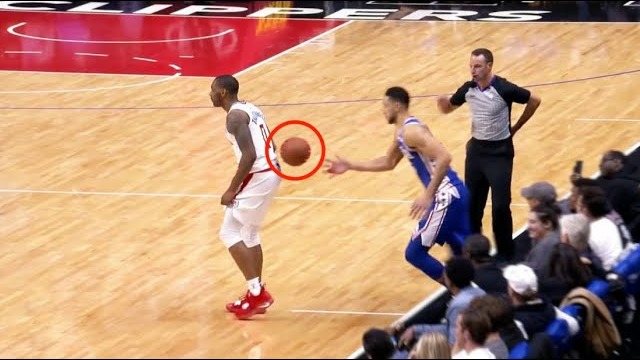 حرکات هوشمندانه و دیدنی بازیکنان در لیگ بسکتیال NBA