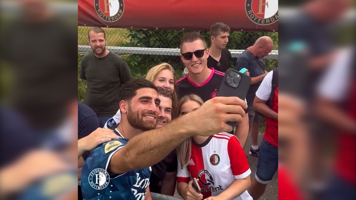 عکس سلفی علیرضا جهانبخش با هواداران فاینورد