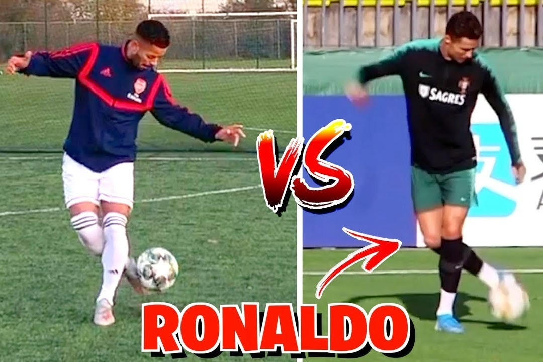 لحظات دیدنی و جالب از تقلید کردن از تکنیک بازیکنان فوتبال