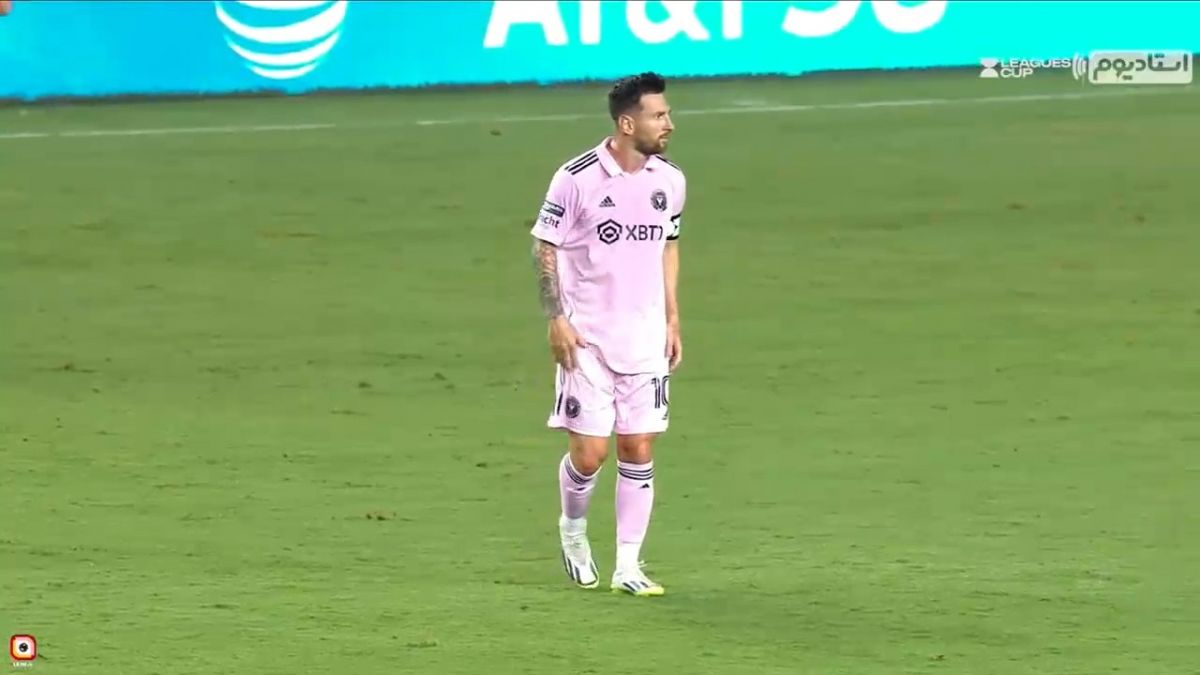 گل تساوی کروز آزول مقابل اینتر میامی دقایقی بعد از ورود مسی و بوسکتس!