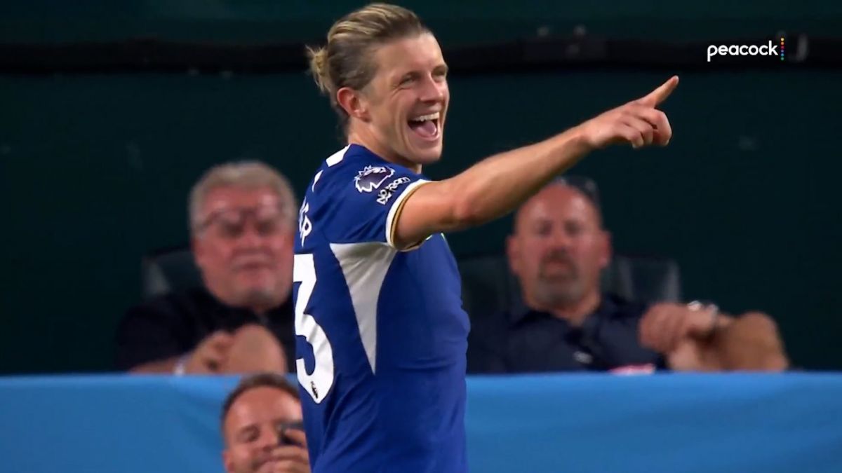 گل سوم چلسی به برایتون (کانر گلگر)