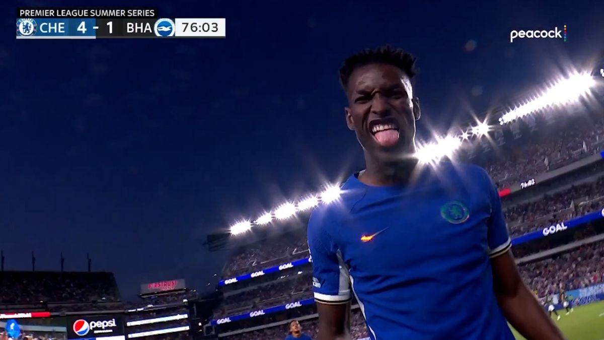 گل چهارم چلسی به برایتون (نیکولاس جکسون)