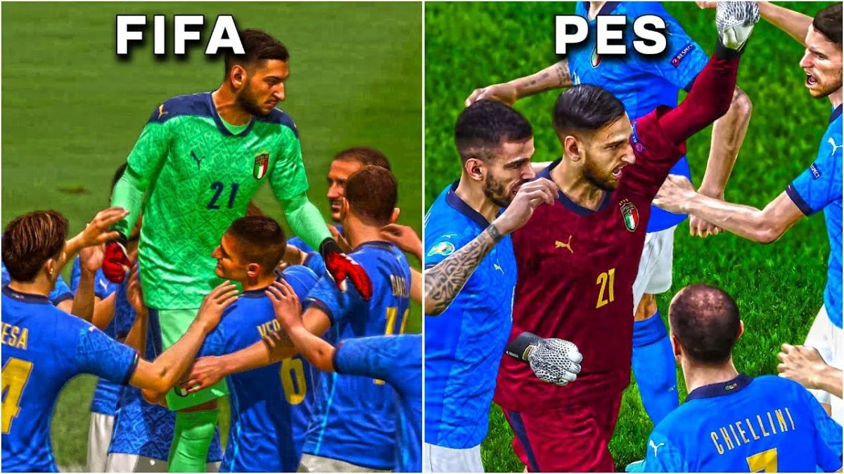 مقایسه ضربات پنالتی FIFA و PES از 2001 تا 2023