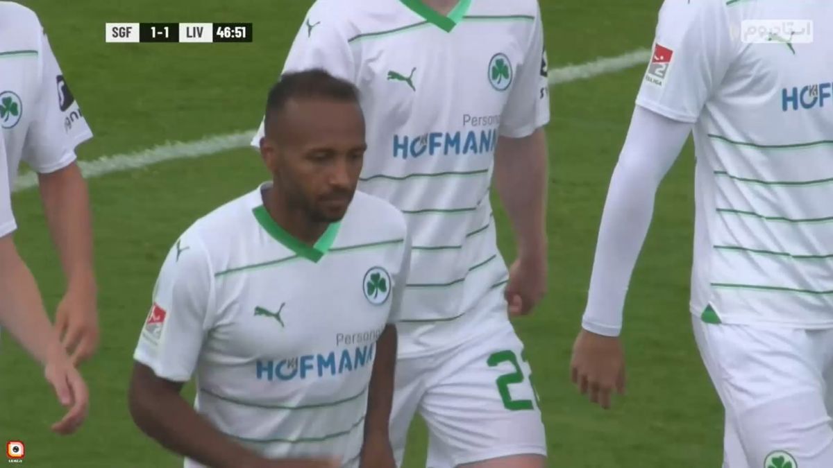 گل اول گروتر فورث به لیورپول (مک‌کونل)