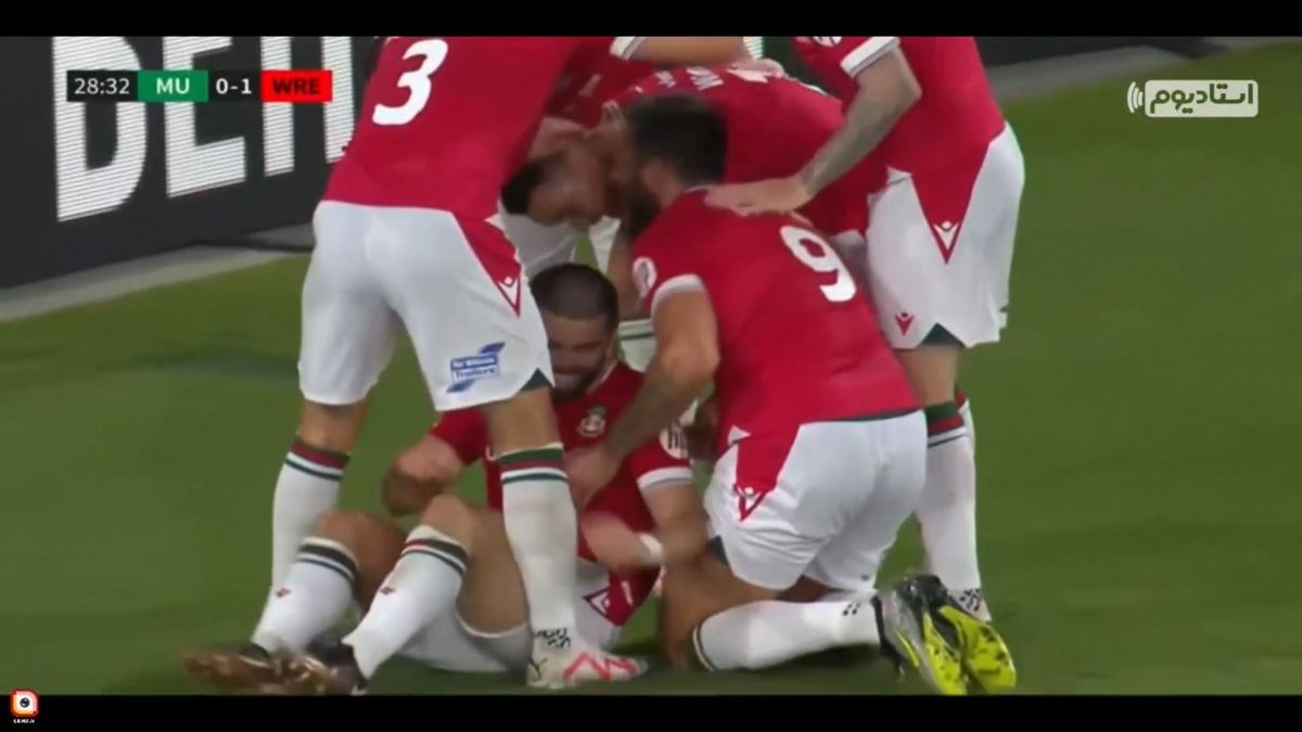 گل اول رکسهام به منچستریونایتد (لی)