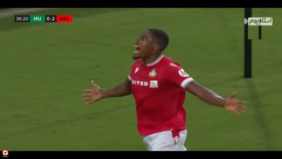 گل دوم رکسهام به منچستریونایتد (هایدن)