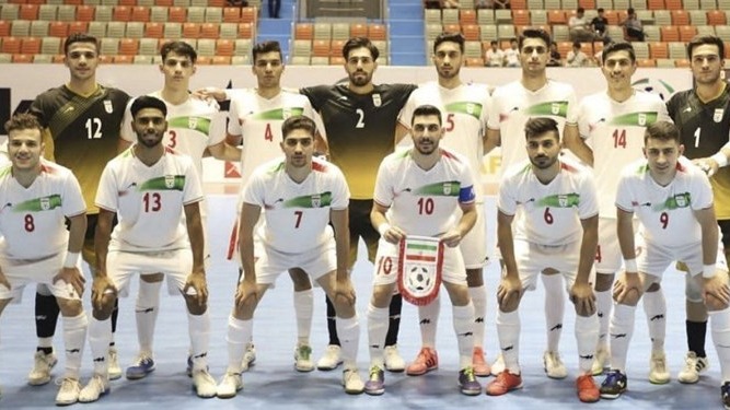 پیروزی پرگل تیم فوتسال امید مقابل افغانستان
