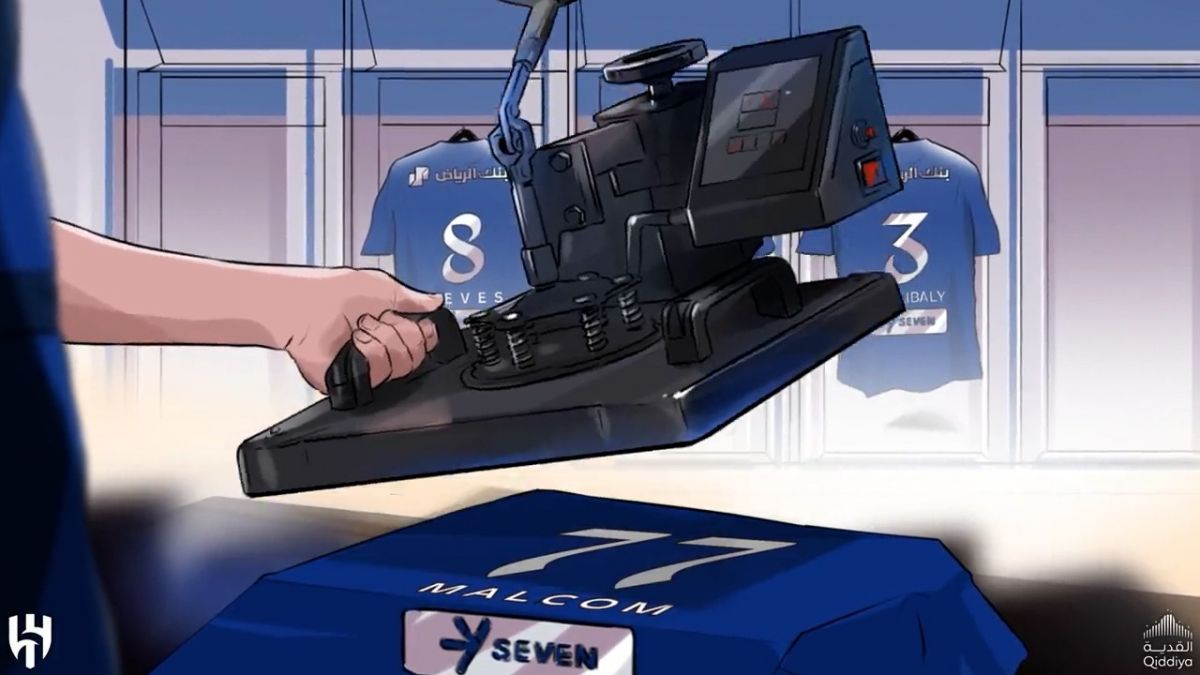 رونمایی باشگاه الهلال از مالکوم به صورت انیمیشن