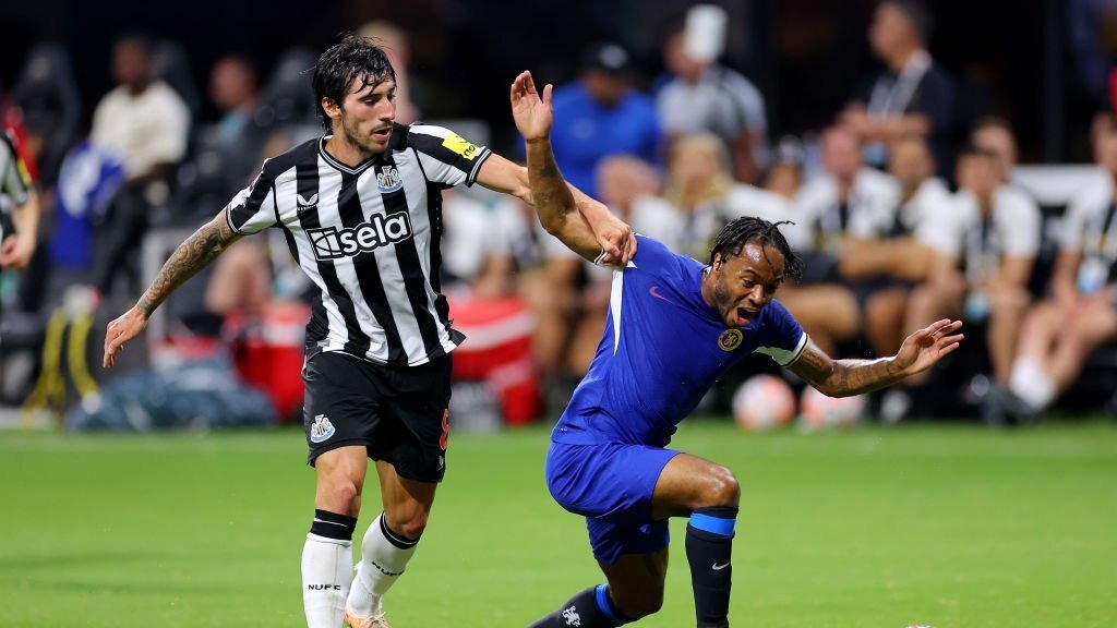 خلاصه بازی چلسی 1-1 نیوکاسل (دوستانه)