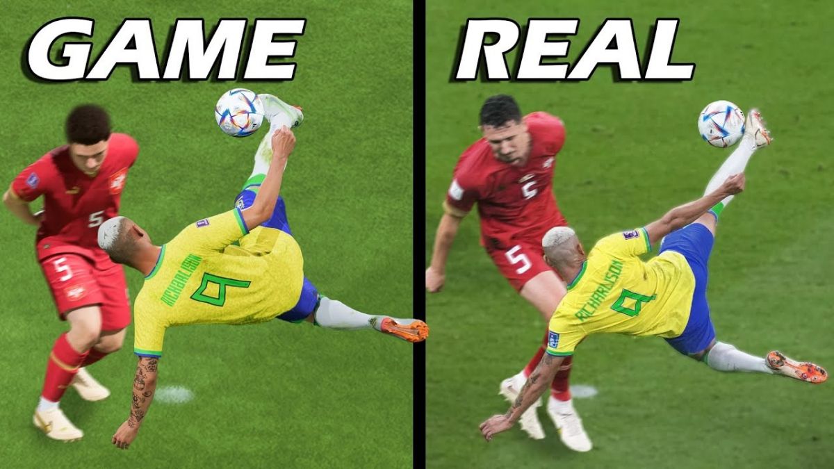 شبیه سازی گلهای جام جهانی 2022 در بازی فیفا 23
