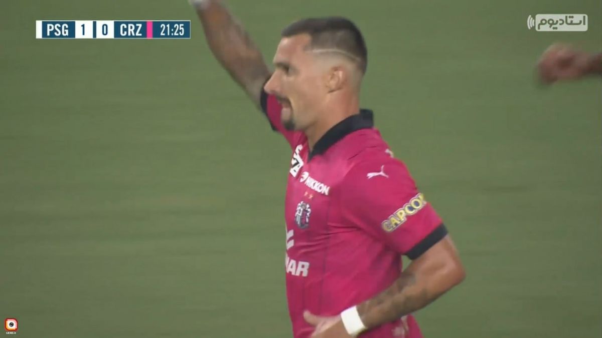 گل اول سرزو اوساکا به پاری سن ژرمن (کروکس)