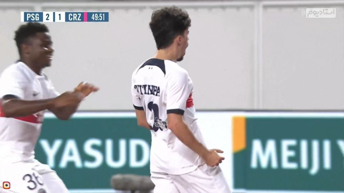 گل دوم پاری سن ژرمن به سرزو اوساکا (ویتینیا)