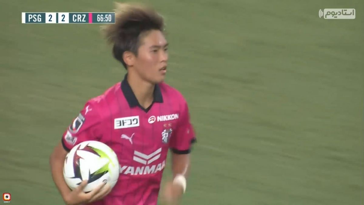 گل دوم سرزو اوساکا به پاری سن ژرمن (کیتانو)