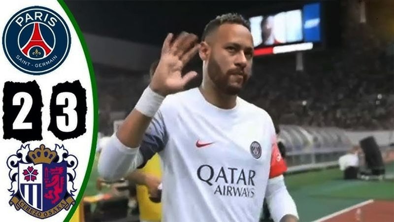 بازی کامل پاری سن ژرمن 2-3 سرزو اوساکا