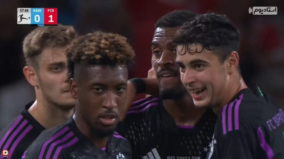 گل اول بایرن مونیخ به کاوازاکی (استانیشیچ)