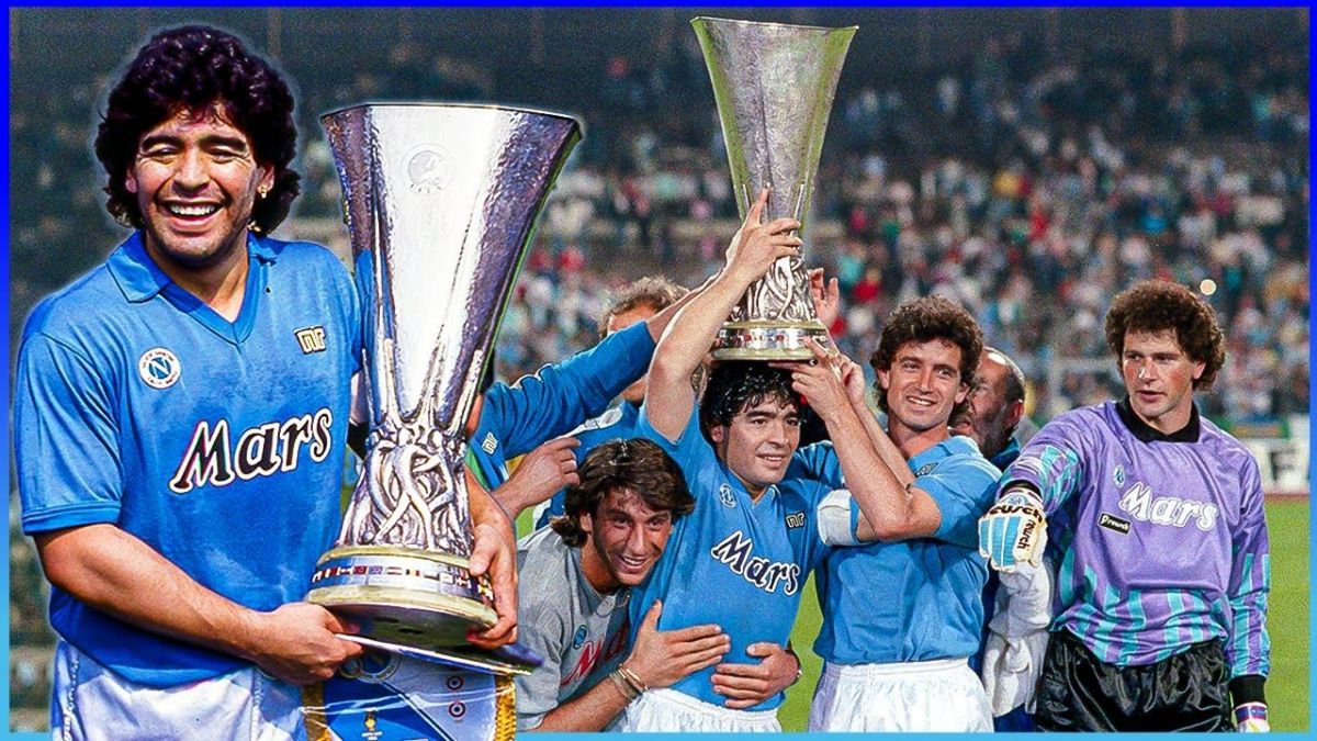 مسیر قهرمانی ناپولی و مارادونا در جام یوفا فصل 89-1988