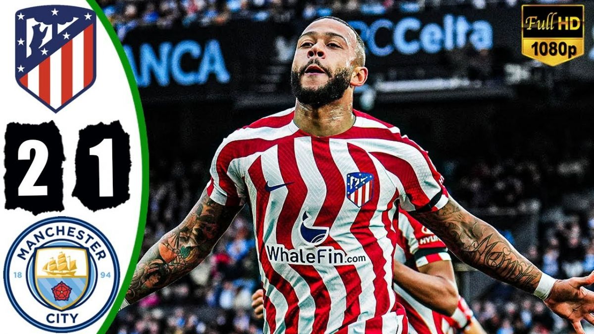 بازی کامل اتلتیکو مادرید 2-1 منچسترسیتی