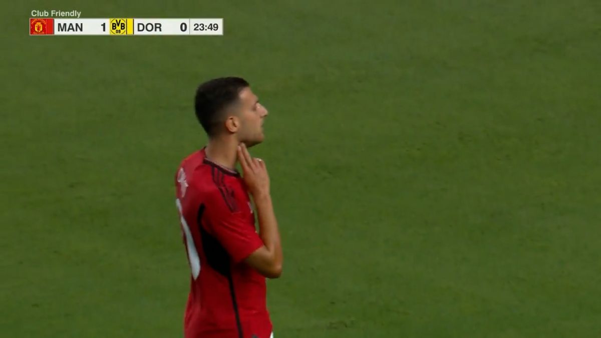 گل اول منچستریونایتد به دورتموند (دیوگو دالوت)