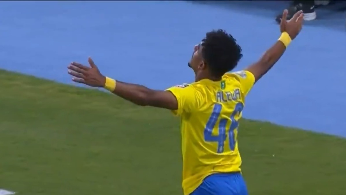 گل چهارم النصر به المنستیری تونس (عبدالعزیز)