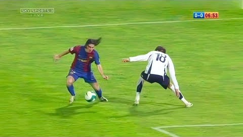 درخشش های لیونل مسی فوق ستاره فوتبال جهان در سن 19 سالگی