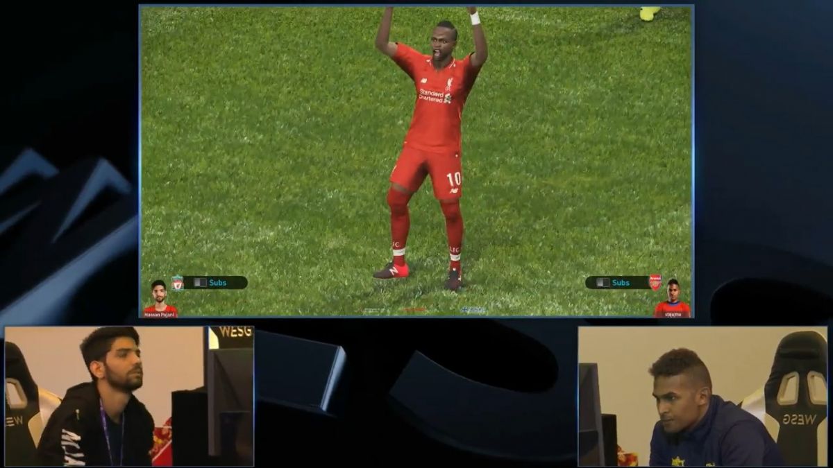 دیدار نماینده ایران مقابل فرانسه در بازی های PES 2019 (بازی برگشت)