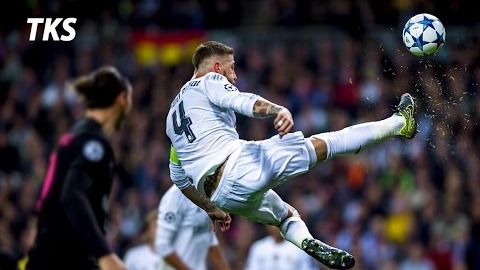 مهارت های سرخیو راموس دفاع قدرتمند رئال مادرید در سال 2016