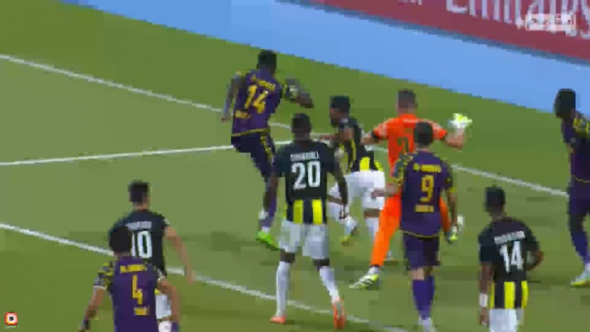 گل اول الشرطه عراق به الاتحاد (عبدالمجید)