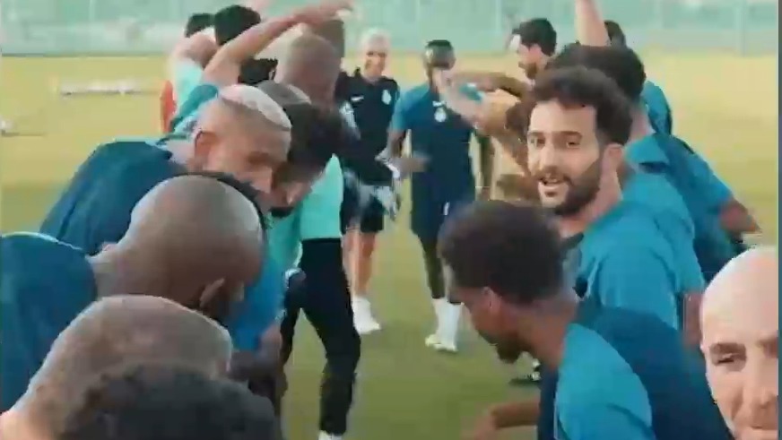 تونل وحشت رونالدو و بازیکنان النصر برای خوش آمدگویی به سادیو مانه