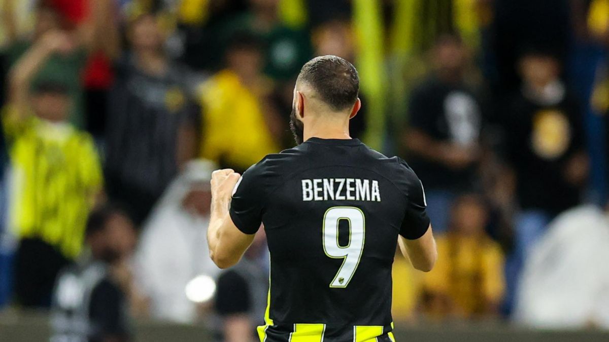 خلاصه بازی الاتحاد 2-1 الشرطه عراق (گلزنی بنزما)