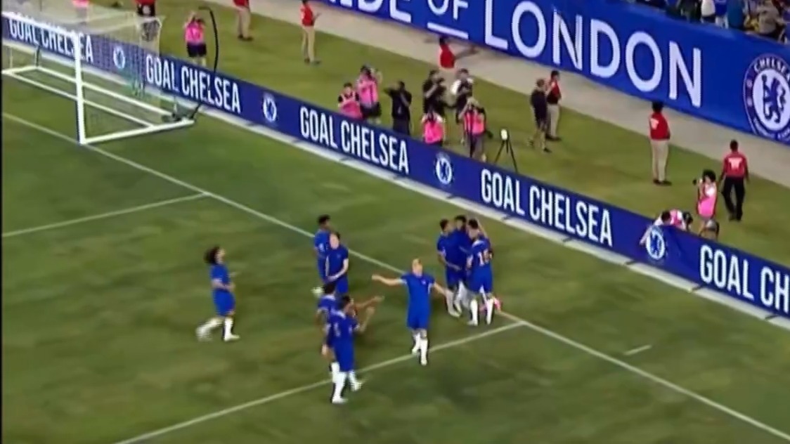 گل اول چلسی به دورتموند (میسون بورستو)