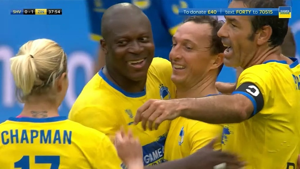 گل اول تیم زینچنکو به تیم شوچنکو (مارک نوبل)