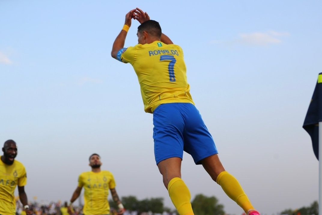 برد النصر مقابل تیم مراکشی با گلزنی رونالدو