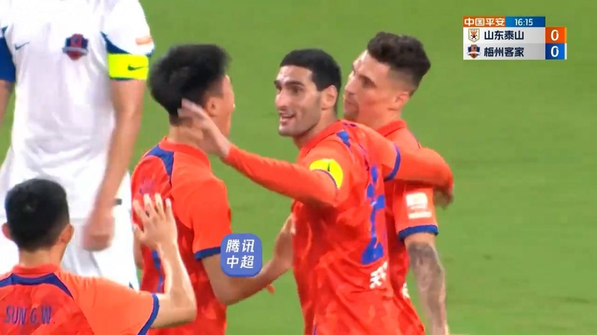 گلزنی مروان فلینی برای شاندونگ تایشان در سوپرلیگ چین