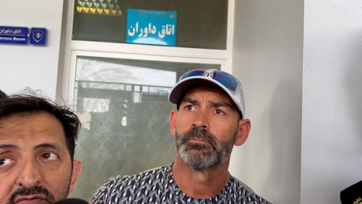 اختصاصی/ صحبت‌های پاکو خمز پیش از تمرین امروز تراکتور با حضور اصحاب رسانه