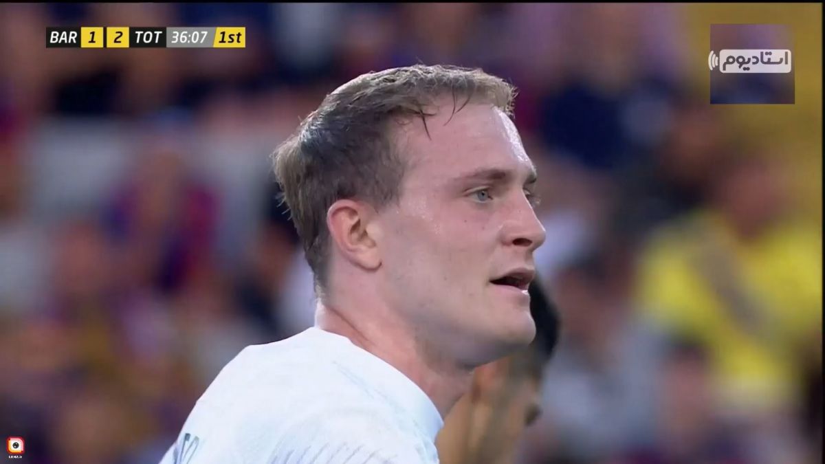 گل دوم تاتنهام به بارسلونا (دبل اسکیپ)