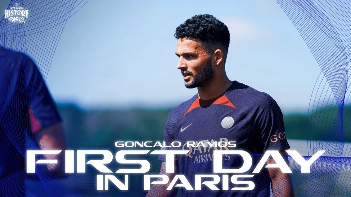 حواشی روز نخست حضور گونزالو راموس در باشگاه پاری سن ژرمن